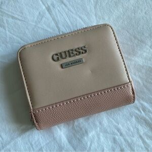 GUESS | Dusty Rose Zipper Wallet